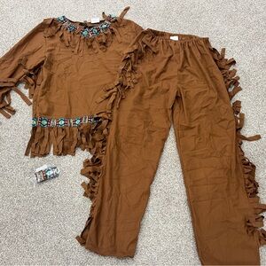 Native American Indian costume size large 12/14